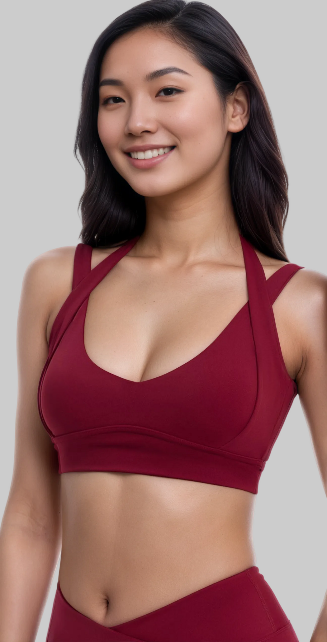 Lune Sculpt Halter Bra