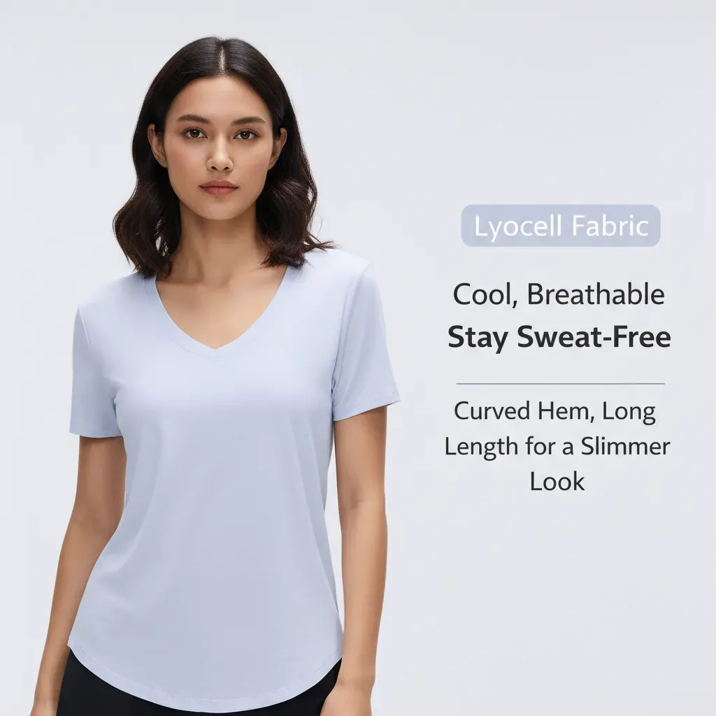 AEROLYSE V Neck T-Shirt