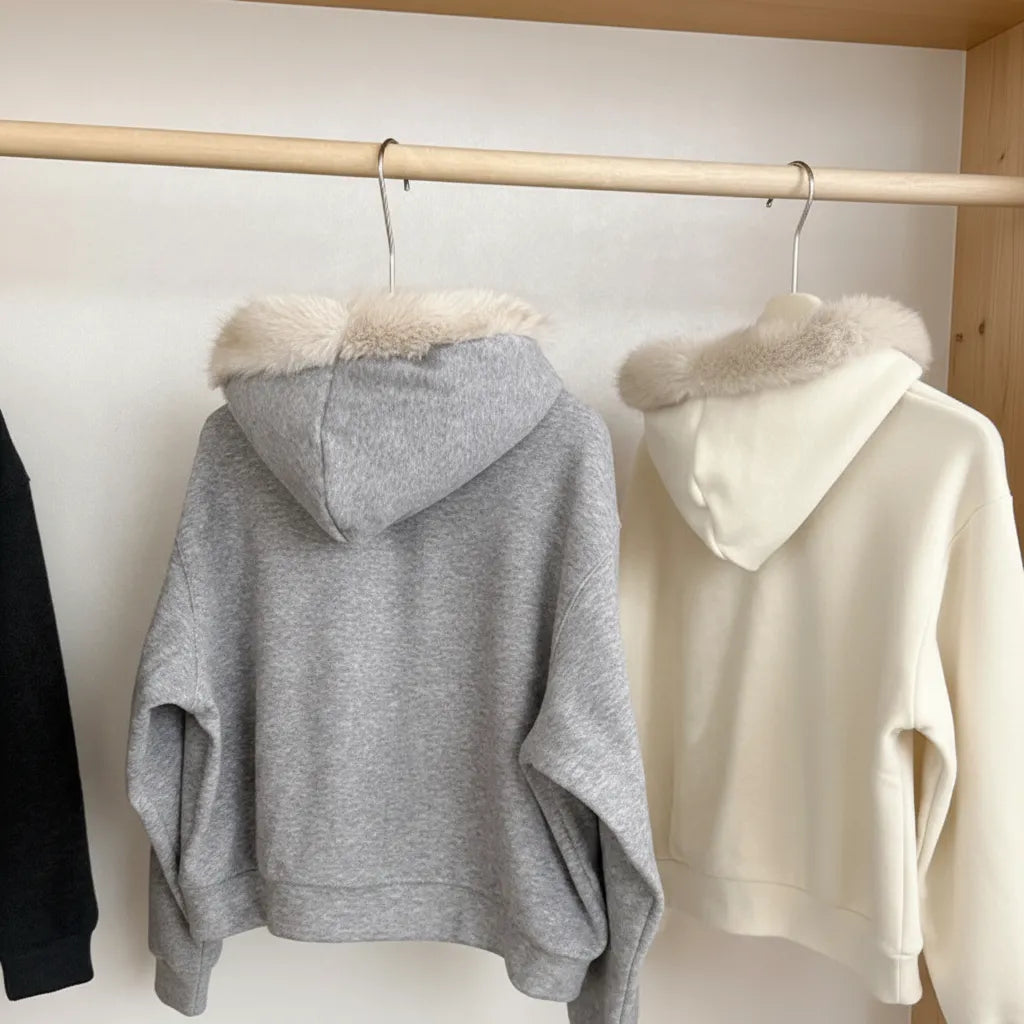 Velouria Hooded Jacket