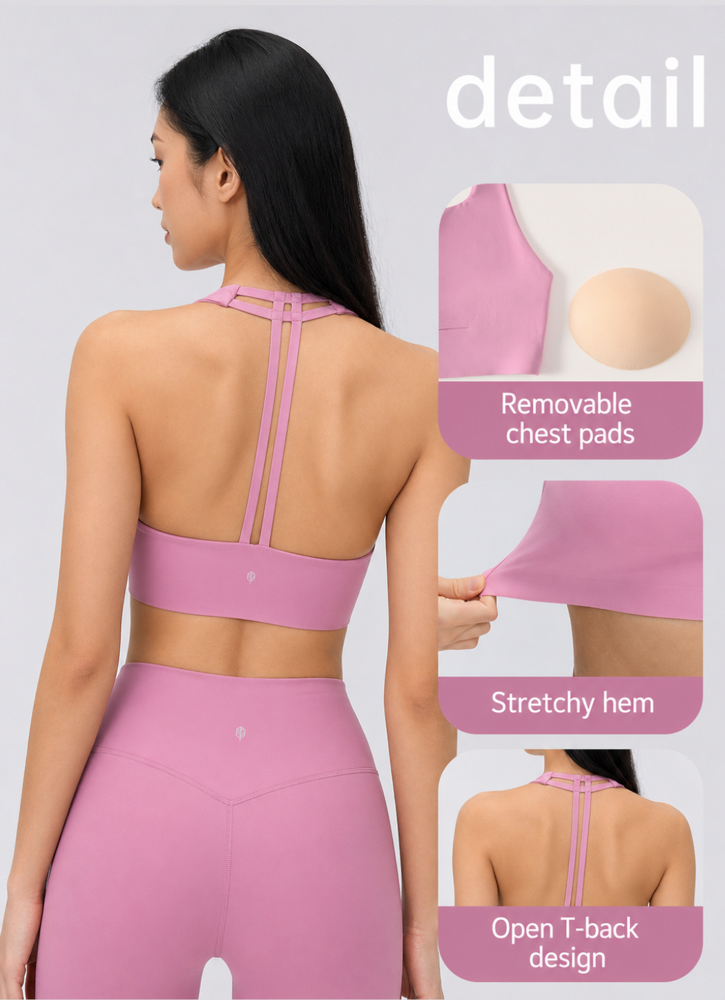SwanFit U-Neck Sports Bra