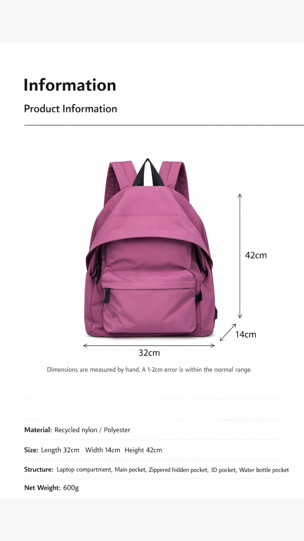The Barely There BackPack