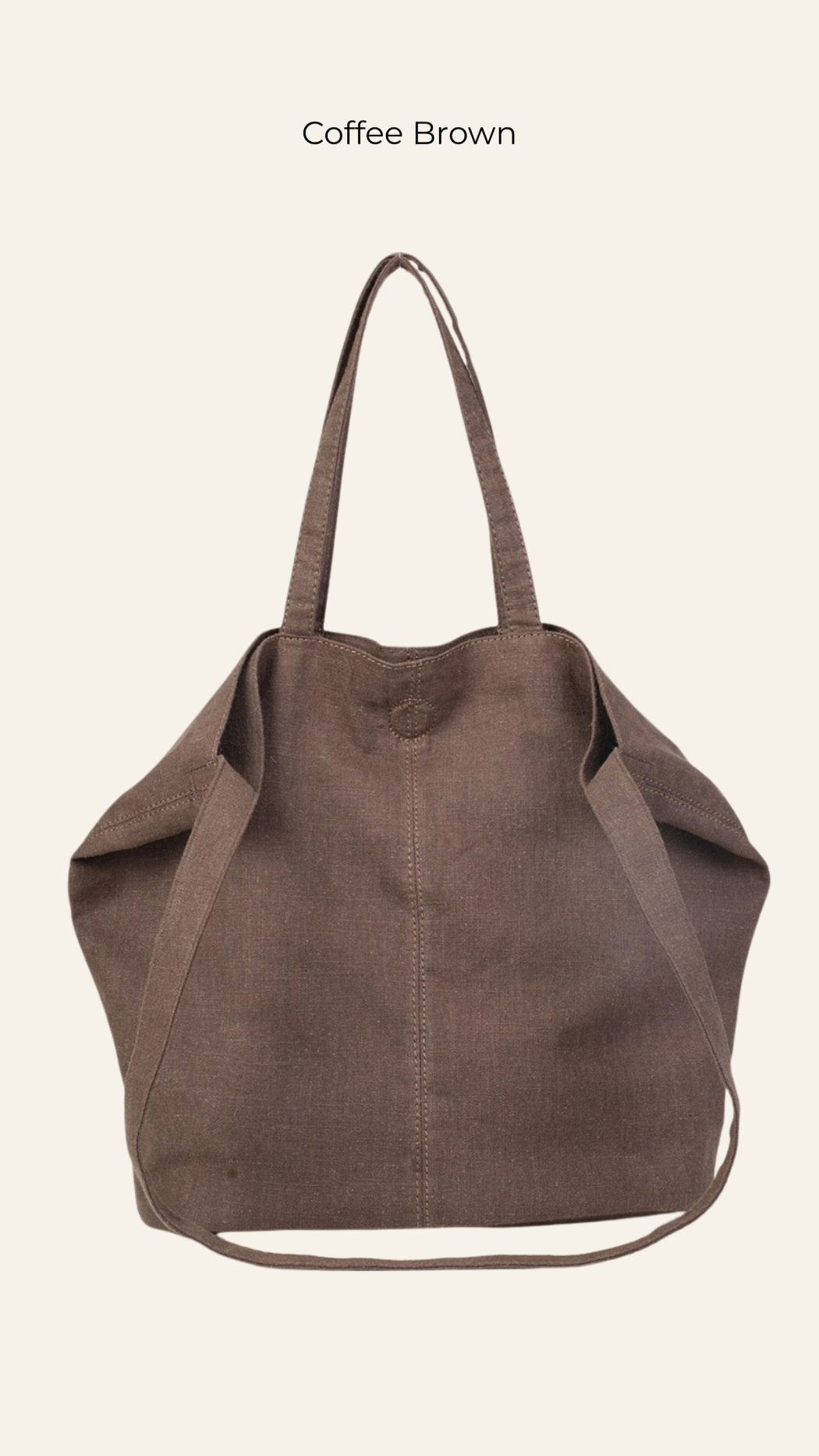 Ramie Carry Tote  Everyday Bag