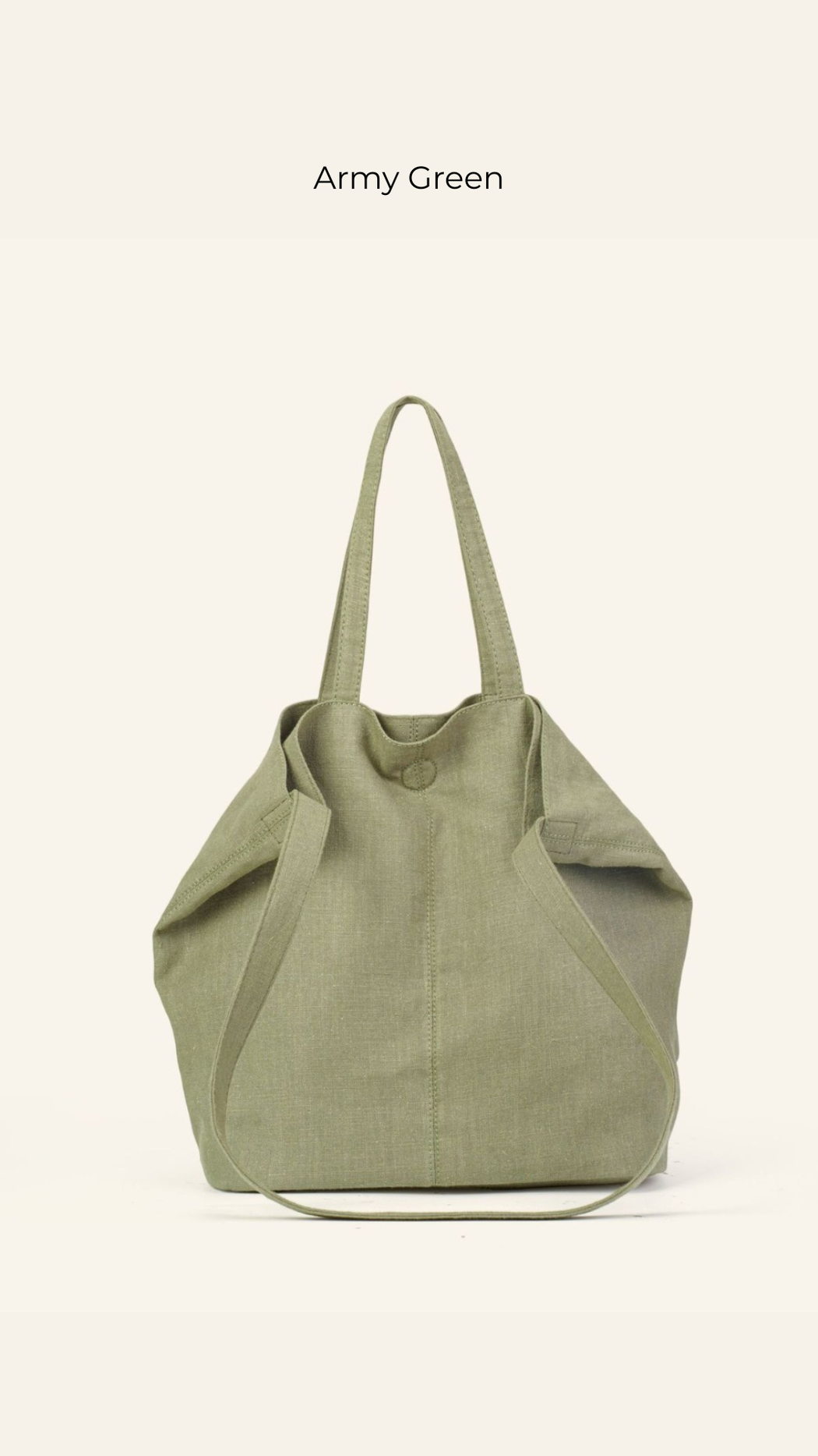 Ramie Carry Tote  Everyday Bag