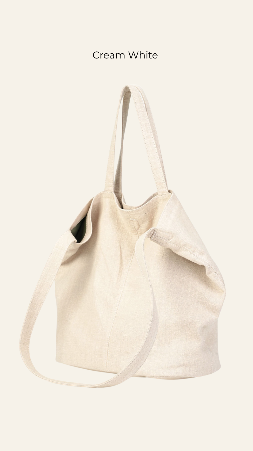 Ramie Carry Tote  Everyday Bag