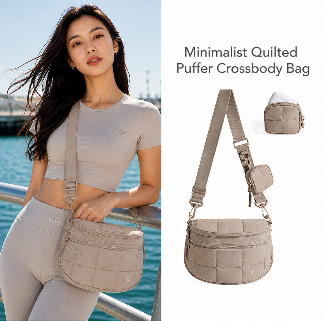 CloudPuff Crossbody Puffer Bag