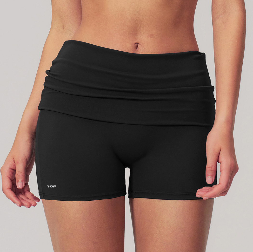 Astra Foldover Sculpt Shorts