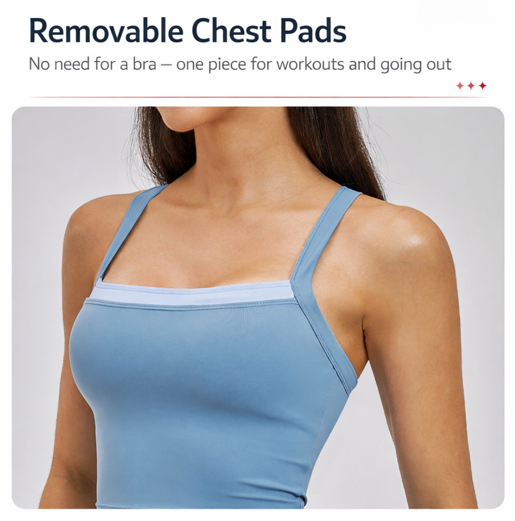 AERA Cross Back Top