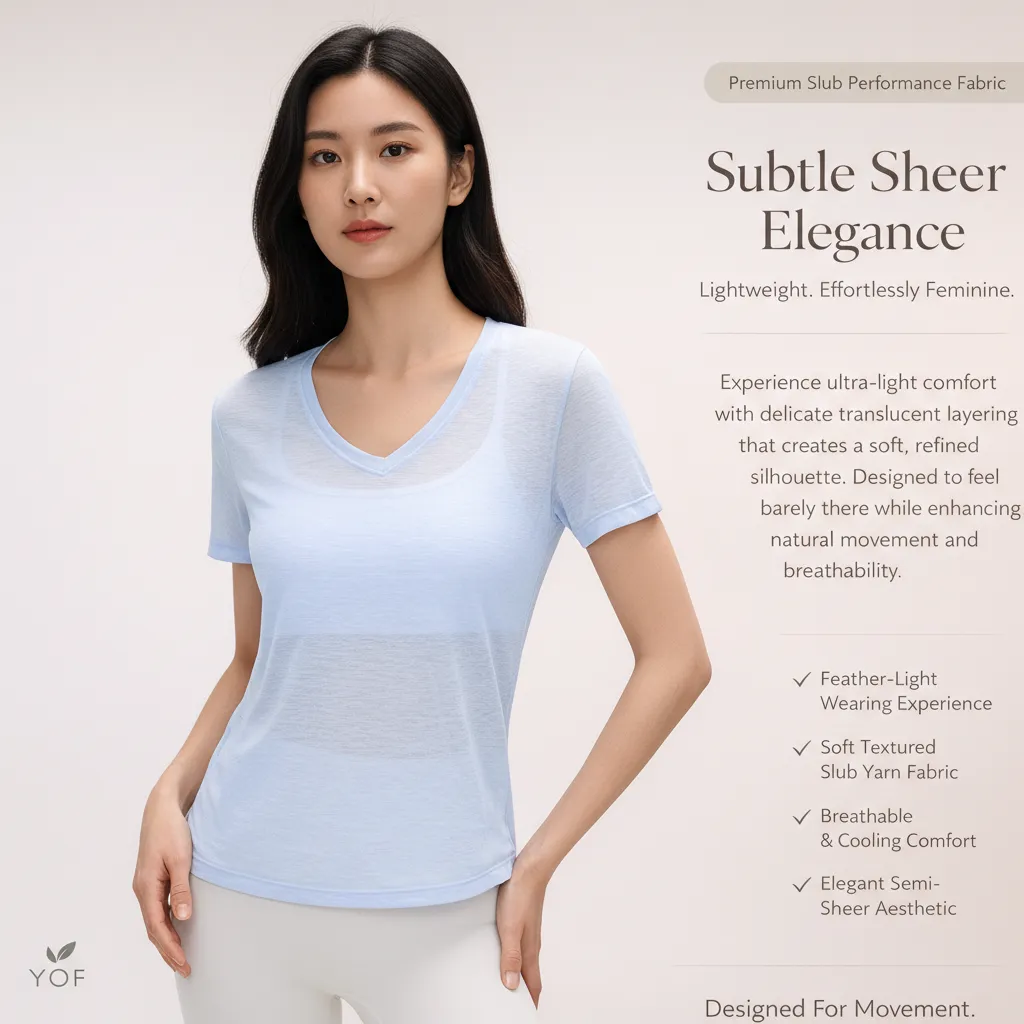 Lunaris Flow V Neck Tee