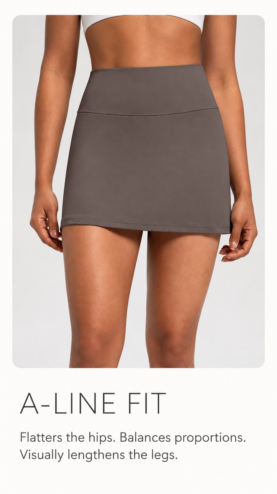 Volley Women’s High-Waist Pickleball Skort with Inner Shorts