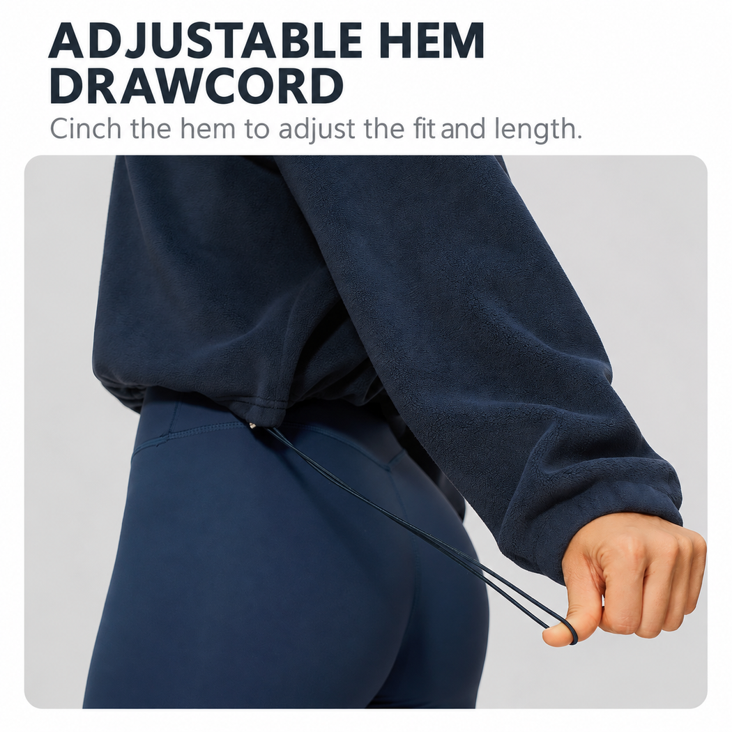 The Cloud-Line Women's Half-Zip Fleece Pullover