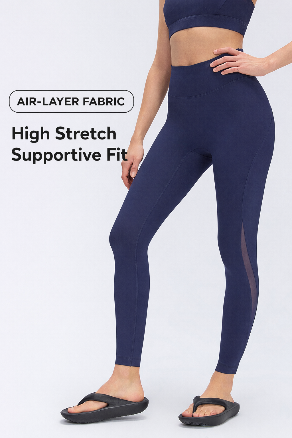 AireLuxe Sculpt Mesh Legging