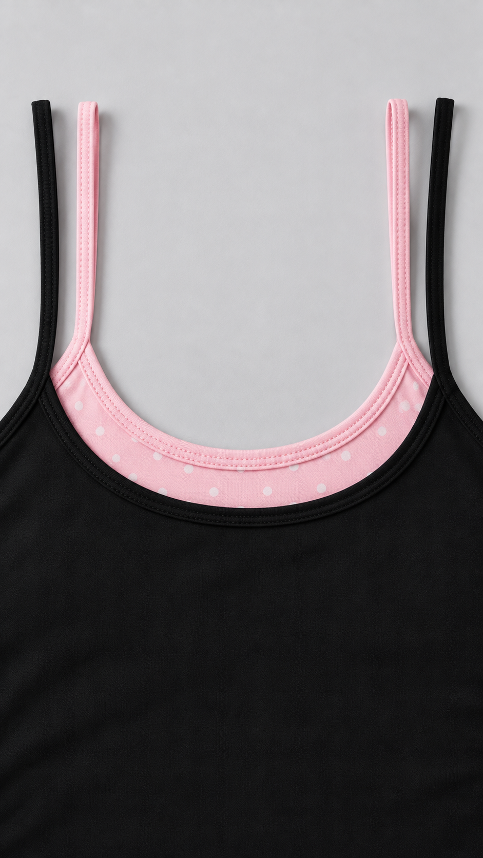 Elara Double-Strap Layered Tank