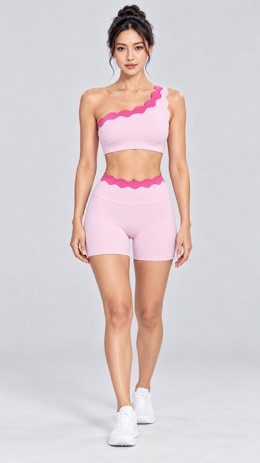 Ondine Scallop Tank & Shorts Set