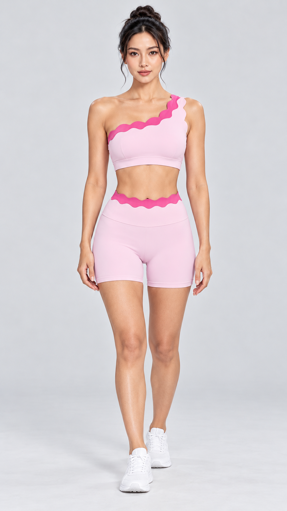 Ondine Scallop Tank & Shorts Set