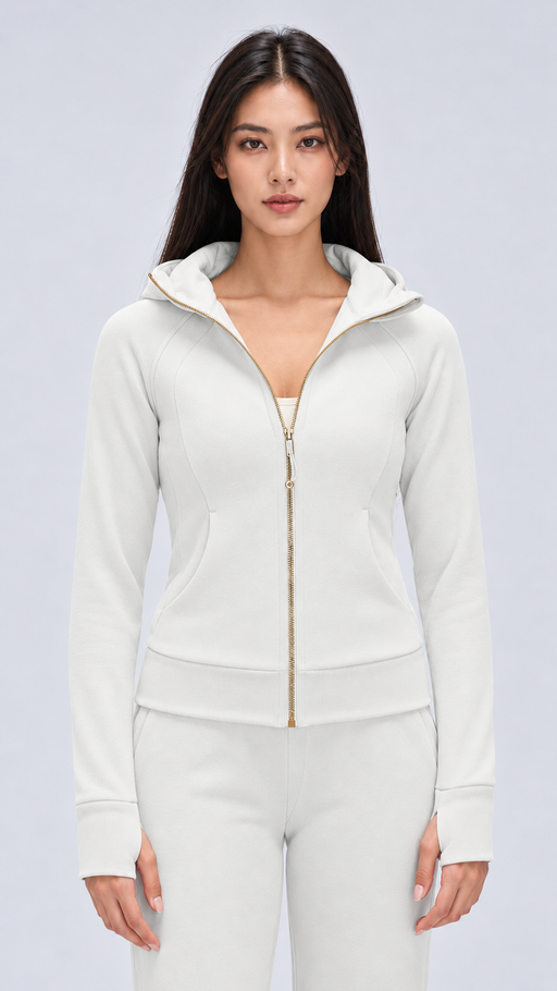Aven Women’s Brushed Hooded Goose Down Jacket
