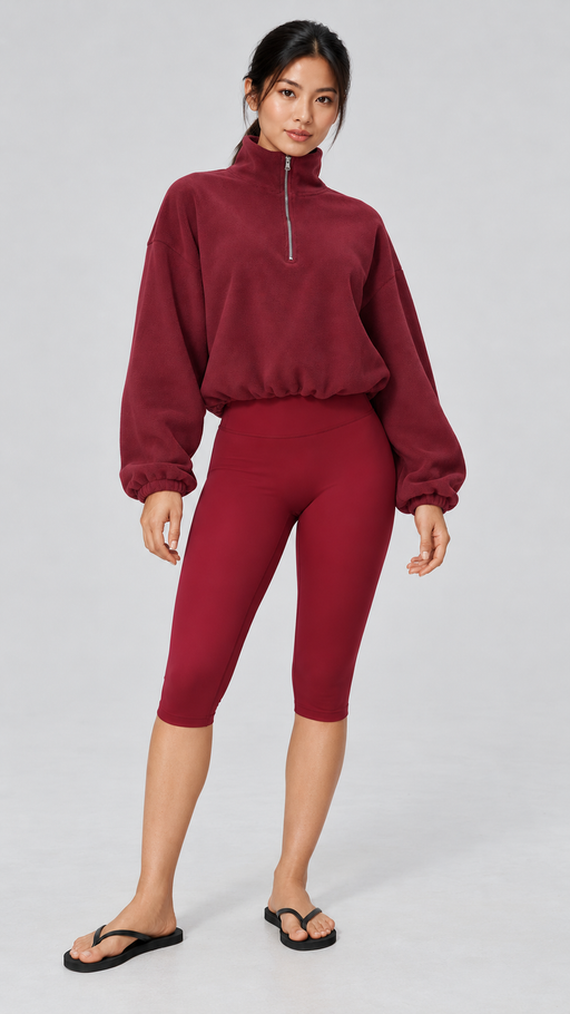 The Cloud-Line Women's Half-Zip Fleece Pullover