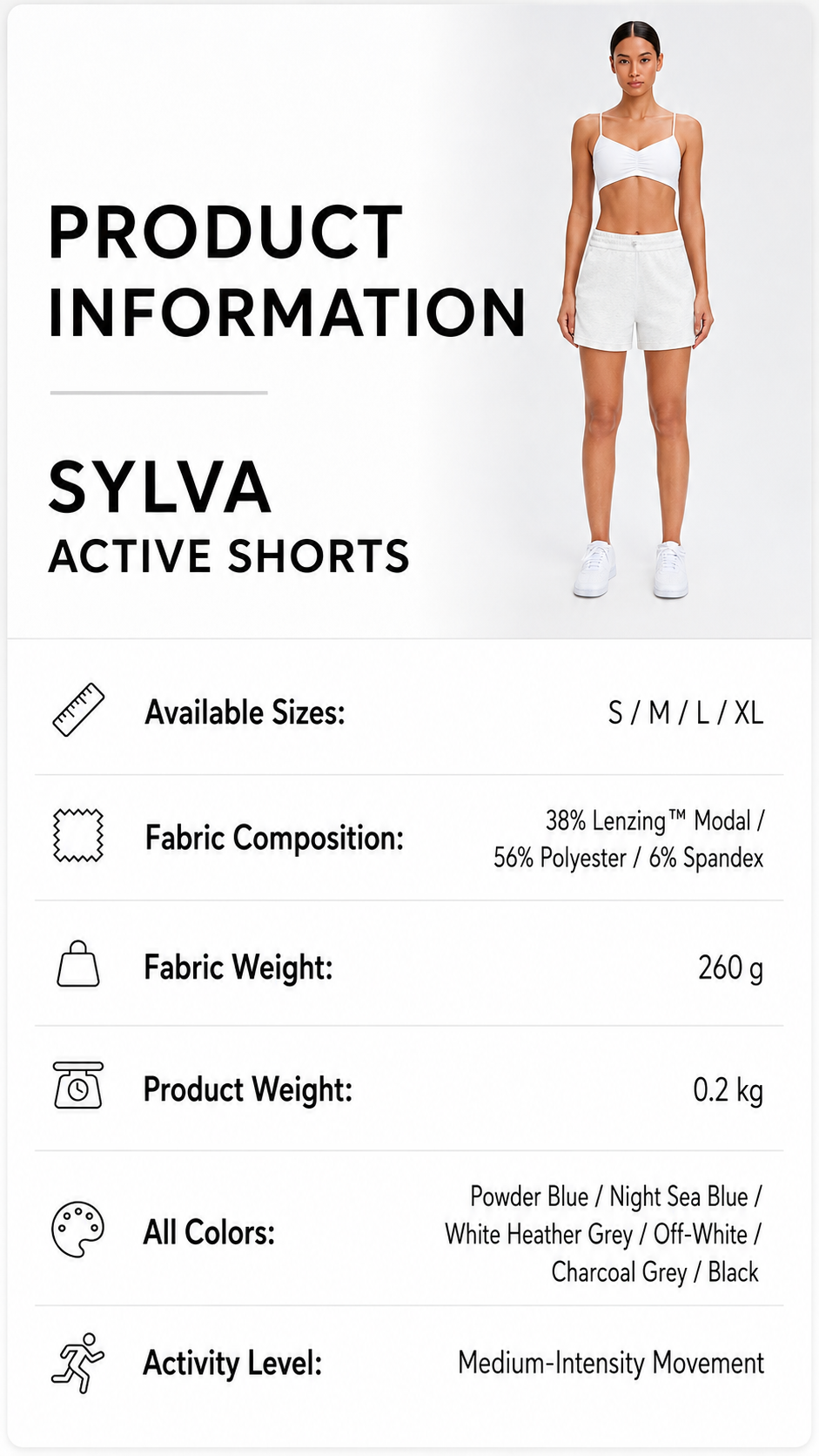 Sylva Active Shorts