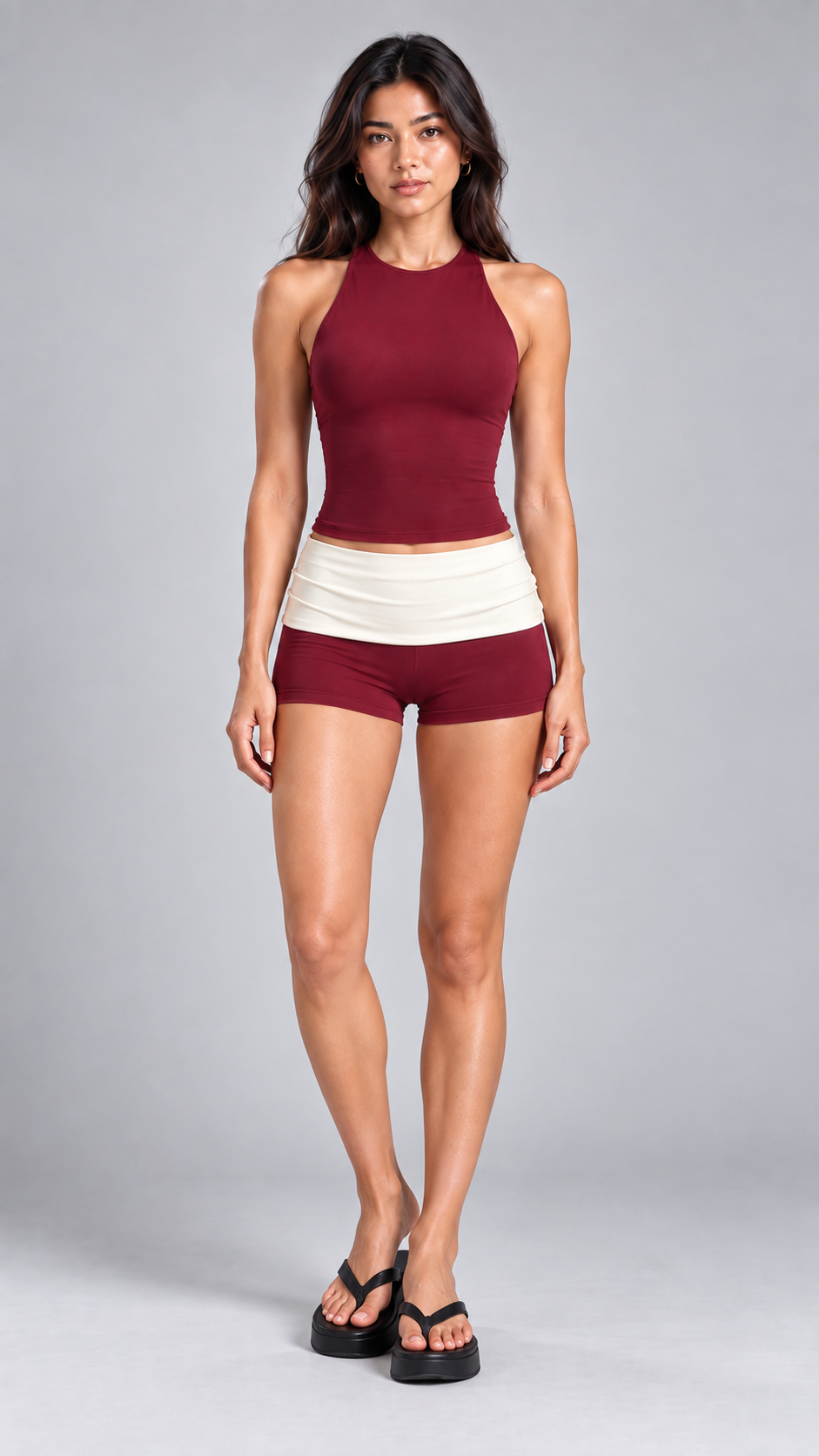 Avelis Double-Strap Buckle Tank