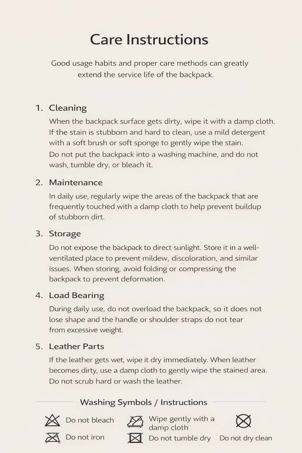 The Barely There BackPack