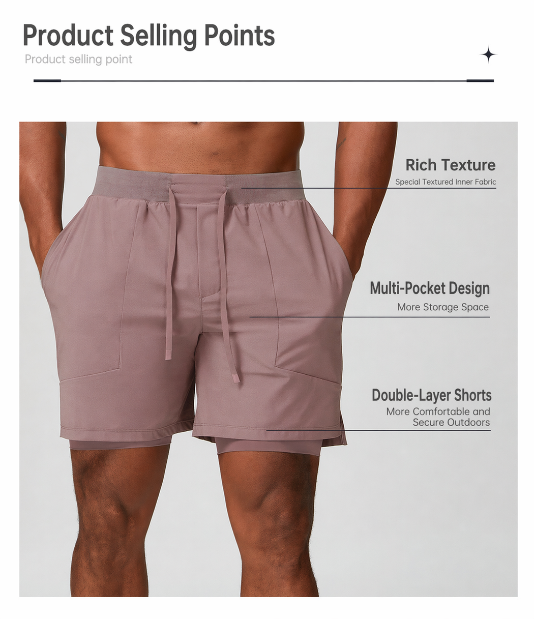 Vector 2-in-1 Training Shorts
