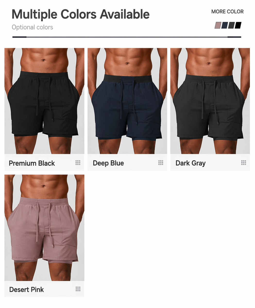 Vector 2-in-1 Training Shorts