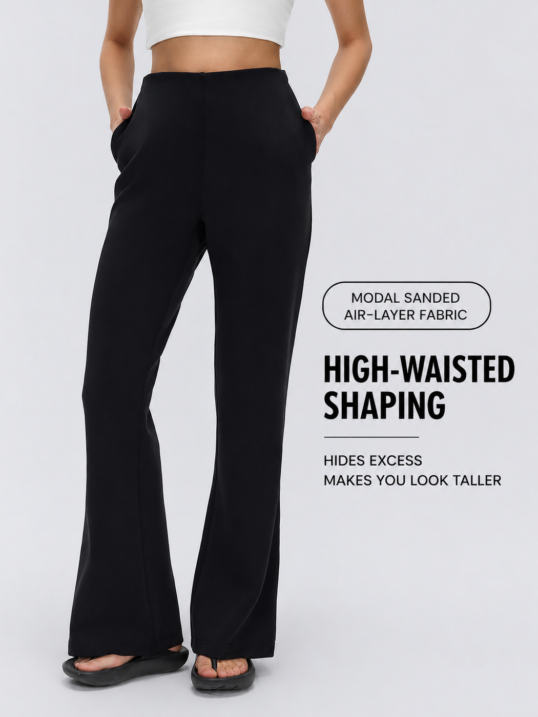 AirForm High-Waist Flare Pants