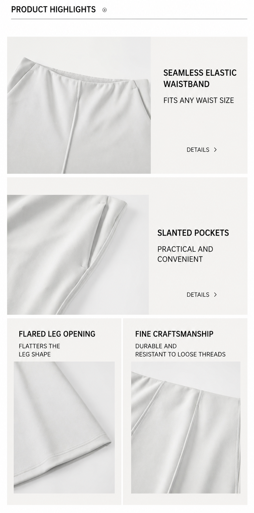 AirForm High-Waist Flare Pants
