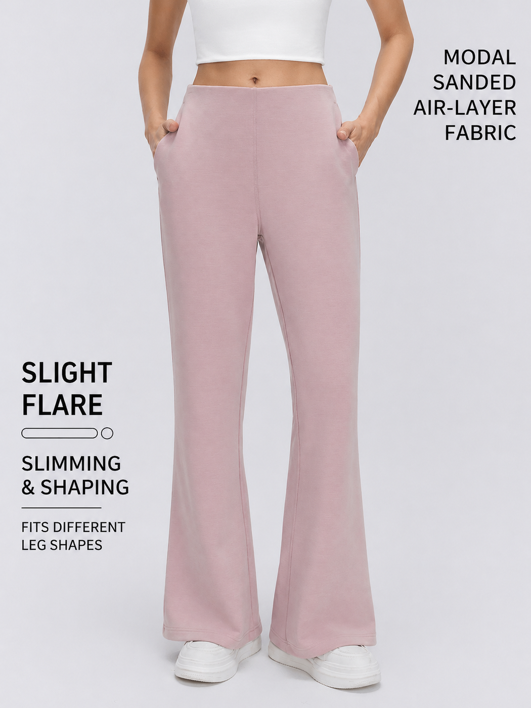 AirForm High-Waist Flare Pants