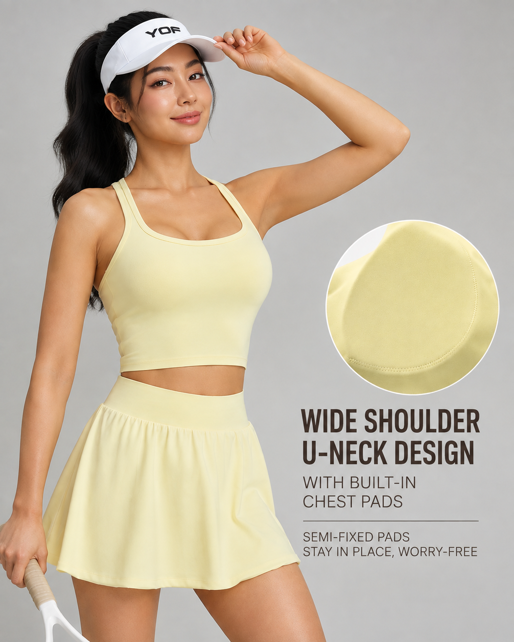Aeris Cross-Back Bra Top