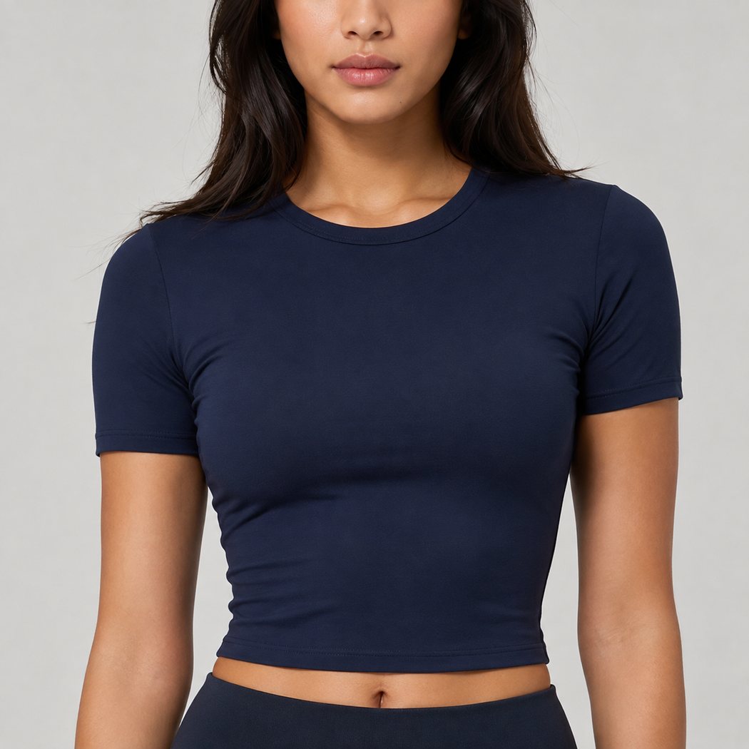 Novi Quick-Dry Crop Top