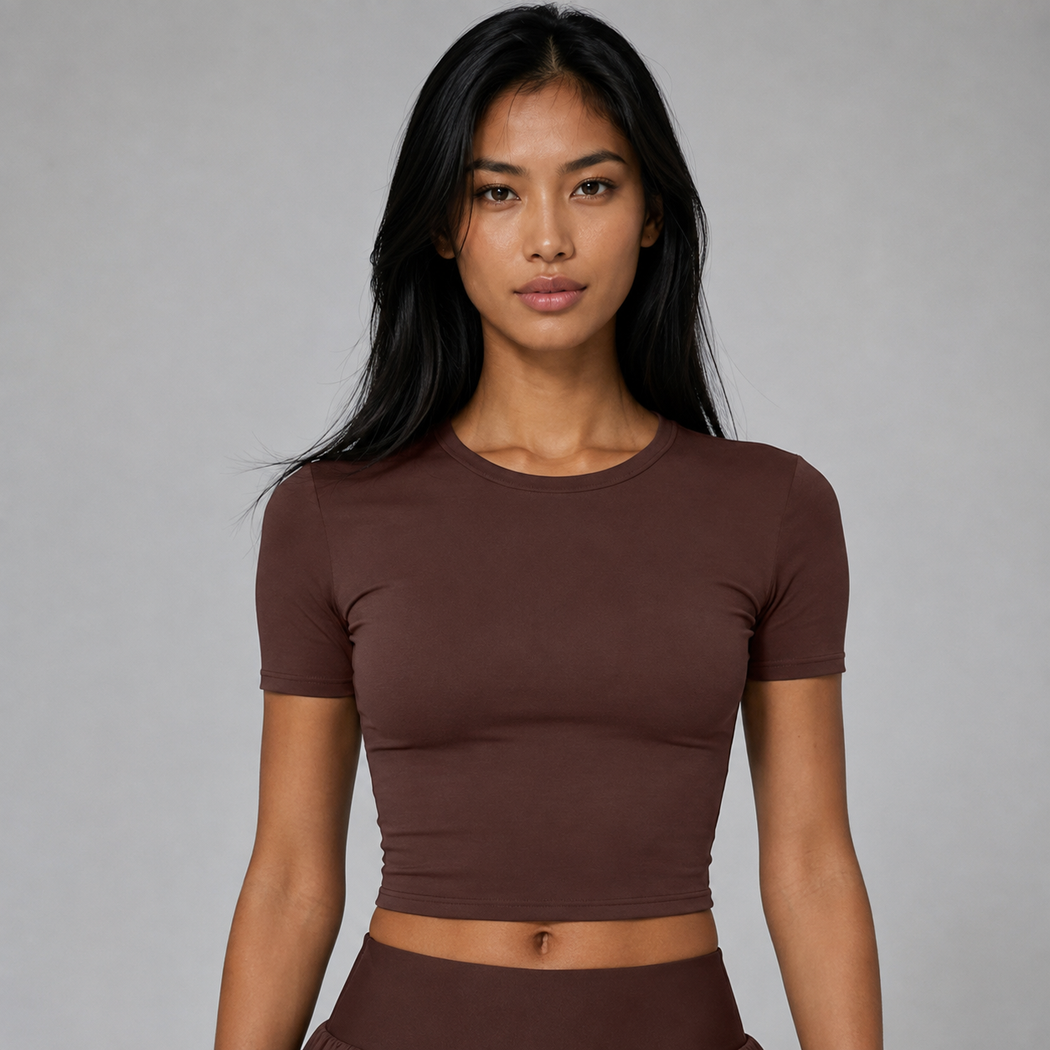 Novi Quick-Dry Crop Top