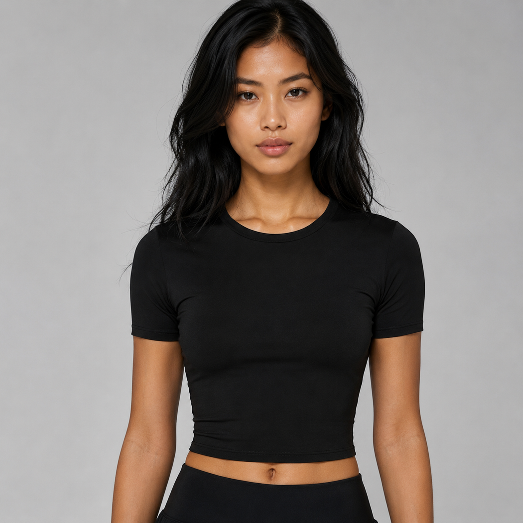 Novi Quick-Dry Crop Top