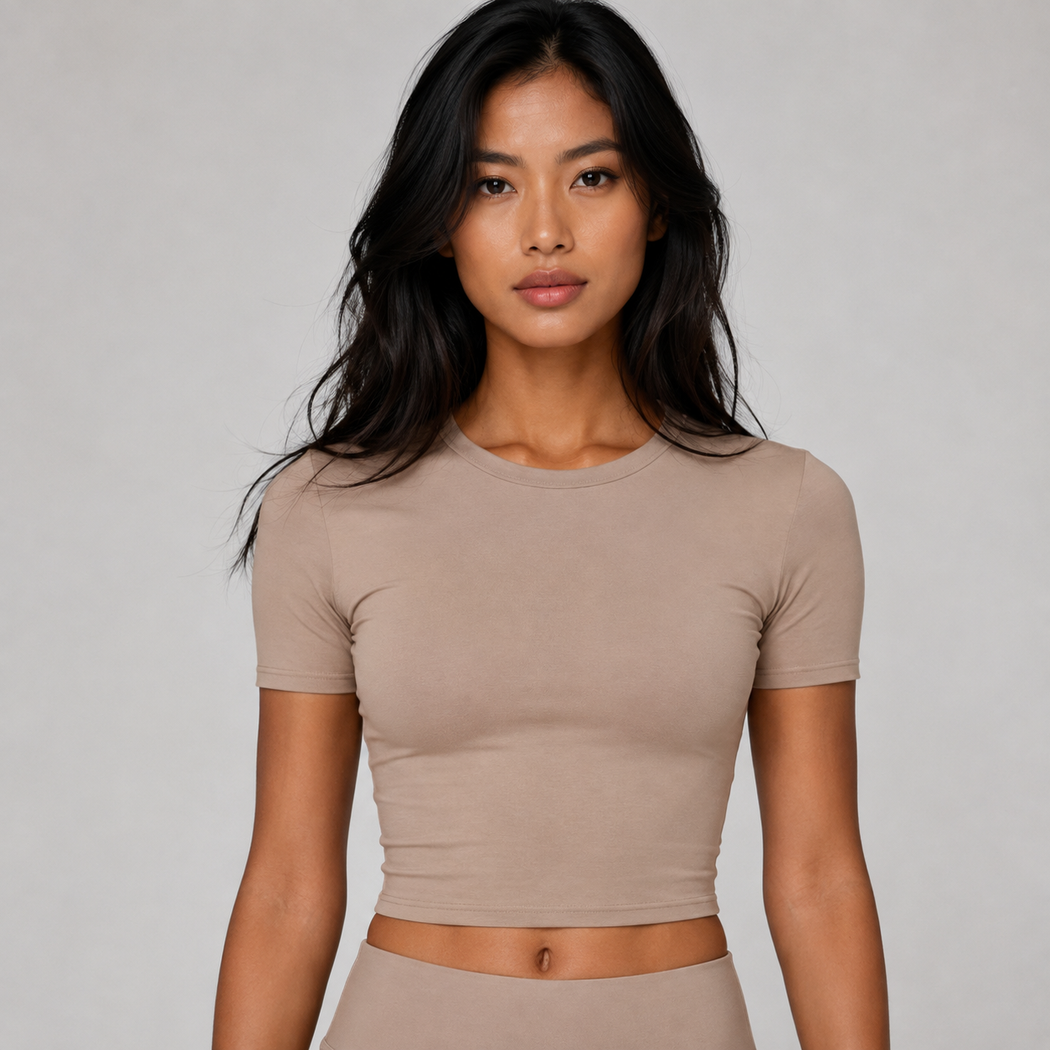 Novi Quick-Dry Crop Top
