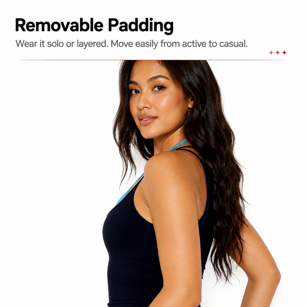 Luma Duo-Layer Padded Tank