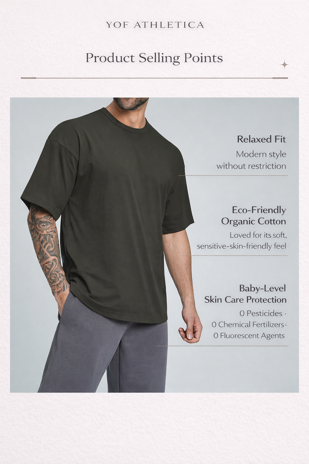 EarthForm Organic Cotton Men's Tee