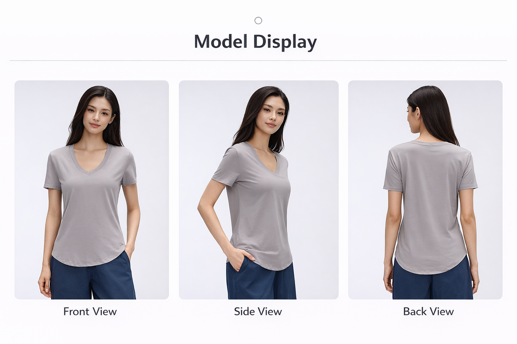 AEROLYSE V Neck T-Shirt