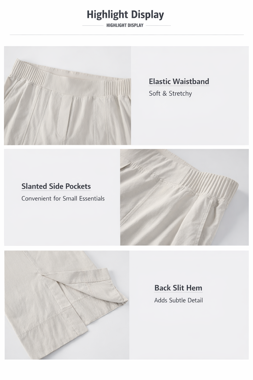 PureMove High Waist Wide-Leg Pants