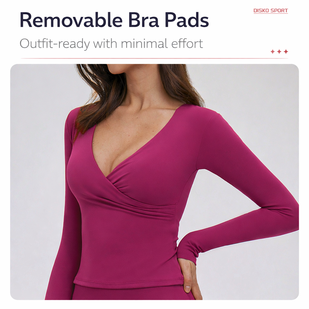 Lune Wrap Long-Sleeve