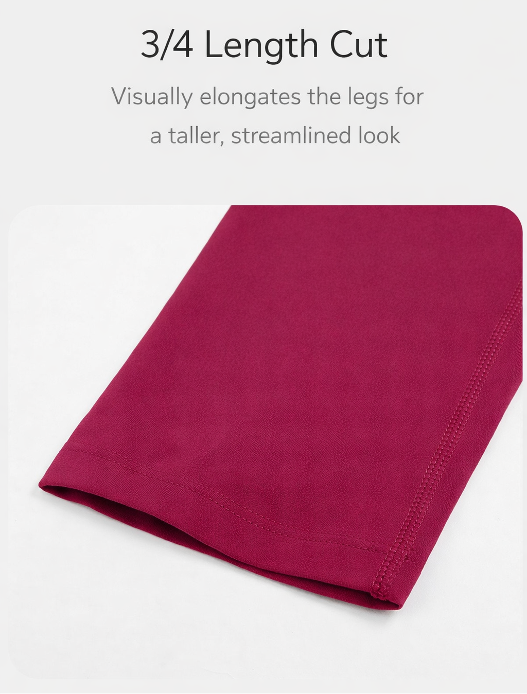 Lune Capri Leggings  (3/4 Length)