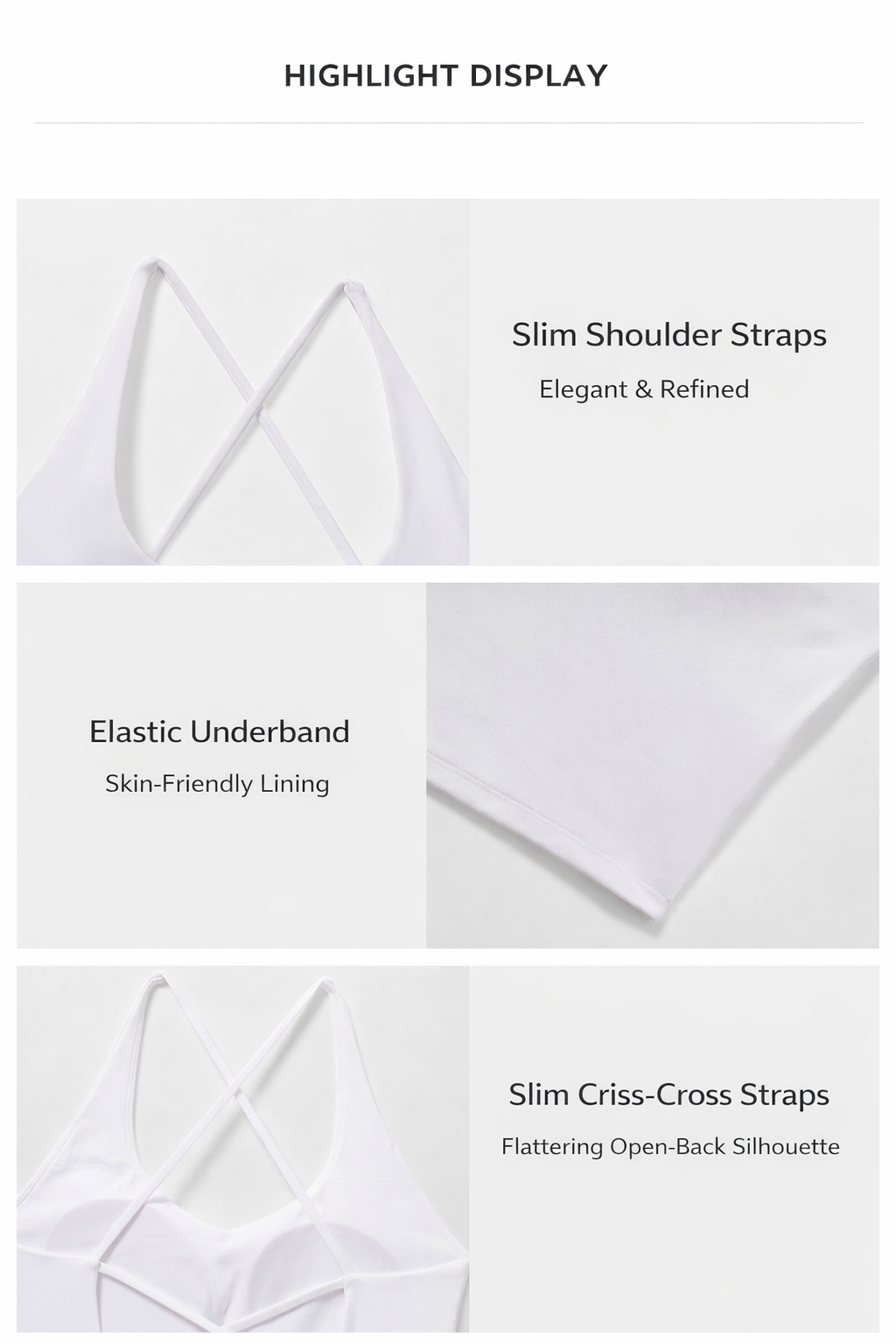 StudioLift Cross-Back Bra