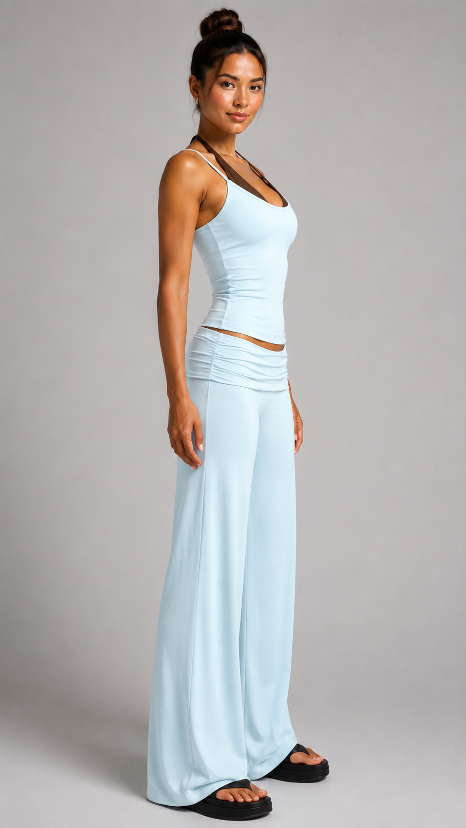 Vela Duo-Layer Wide-Leg Set