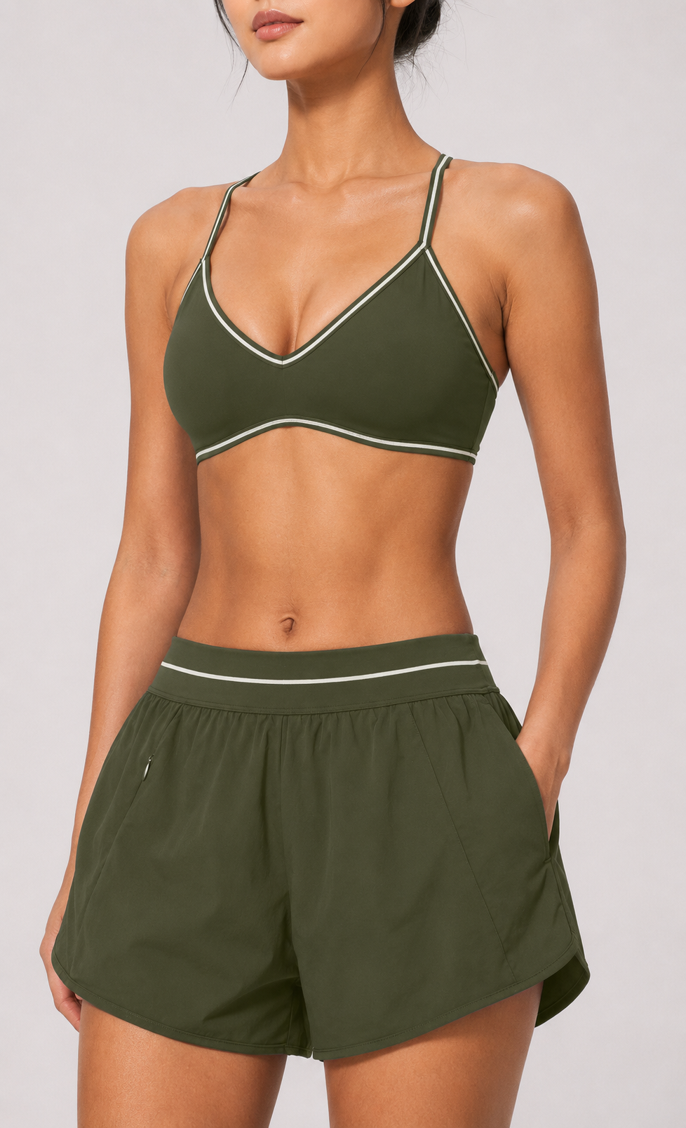 Elvara Quick-Dry Sports Shorts