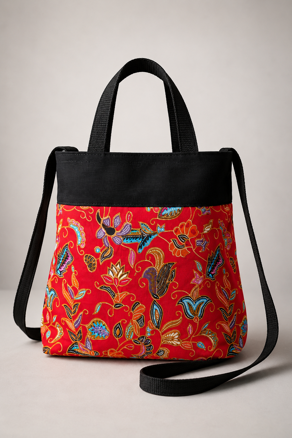 Peranakan Bloom 2-Way Tote