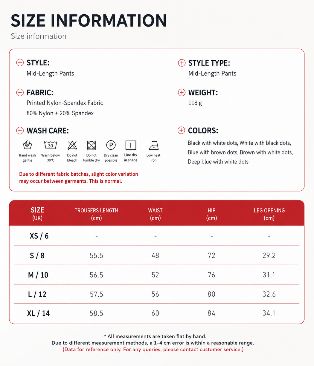 Rivelle Polka Capri Pant