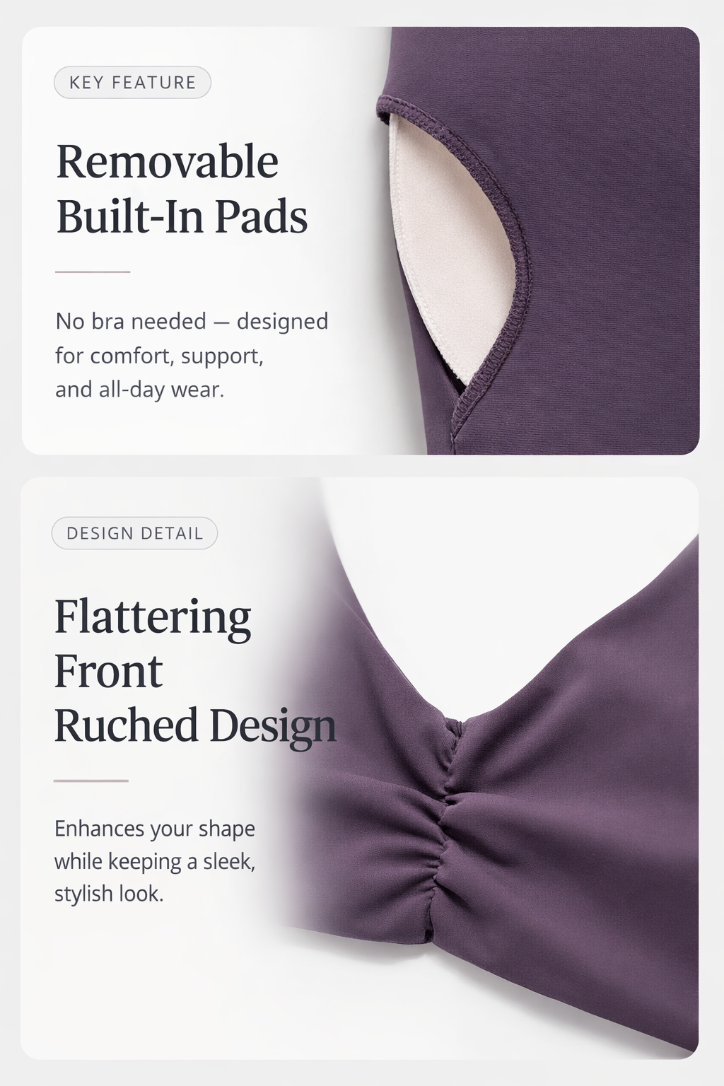 Lune Aura Scrunch Sports Bra