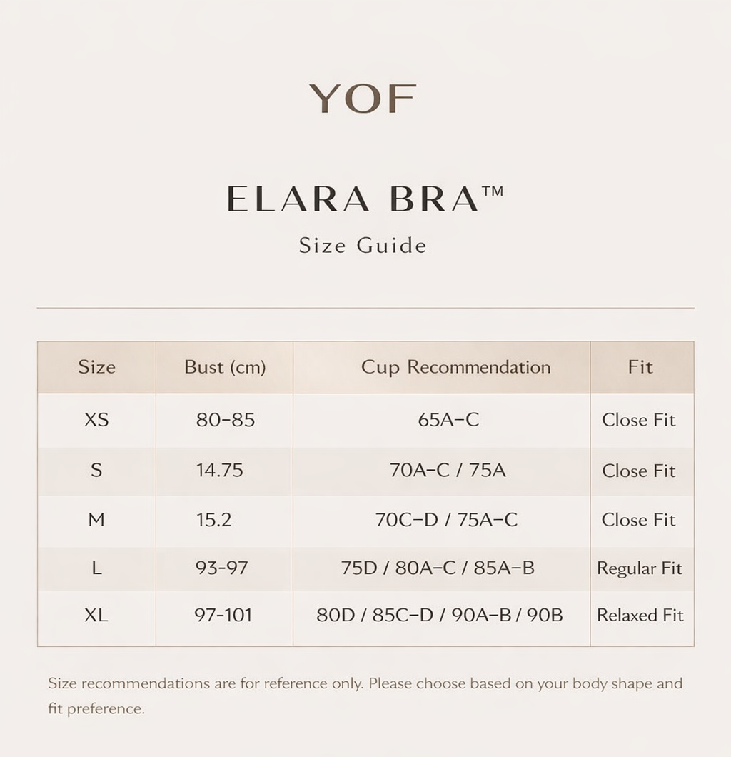 ELARA Cross Back Bra Top