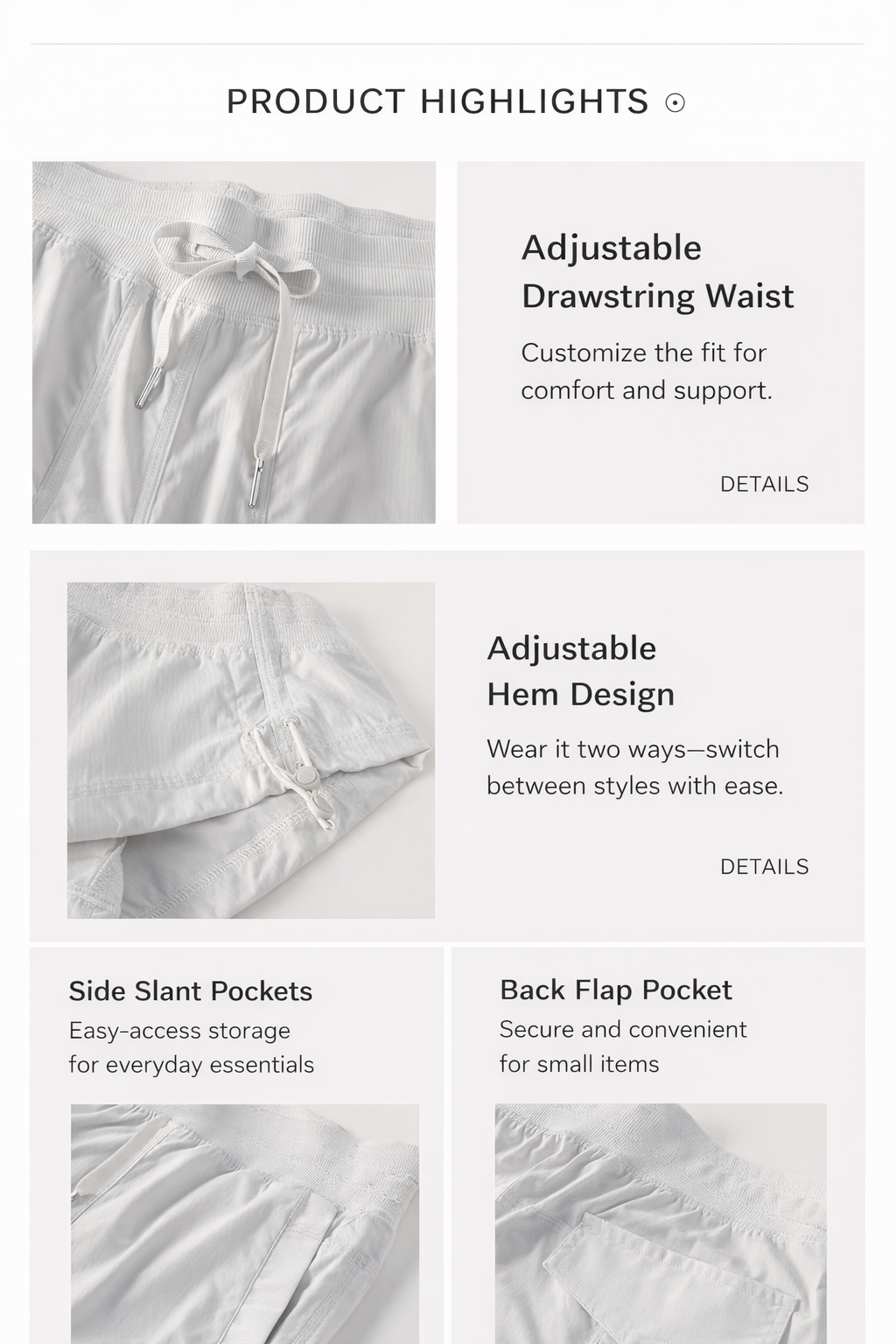 AireLuxe Motion Straight-Leg Pants
