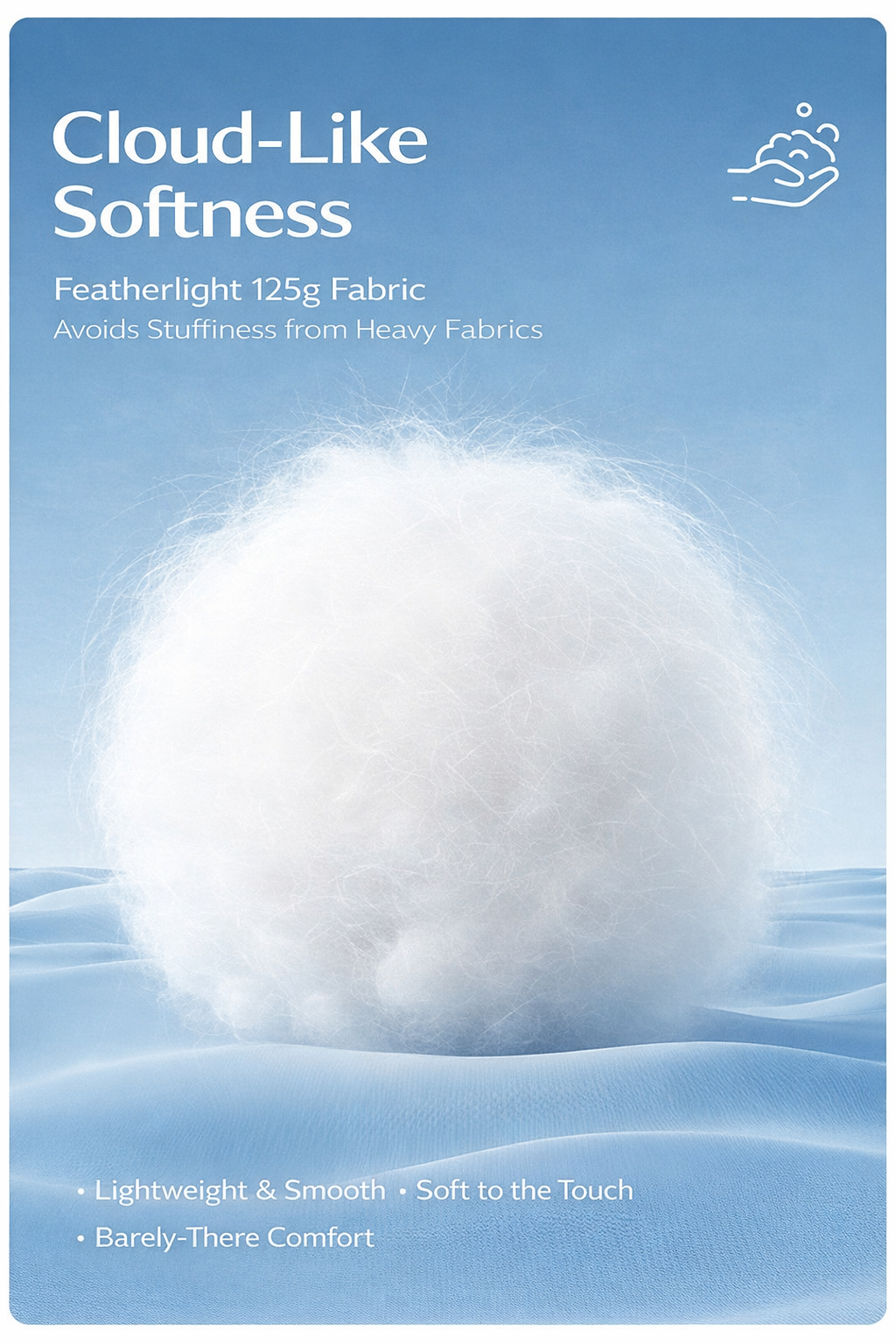 CloudBare Featherlight Crop Top