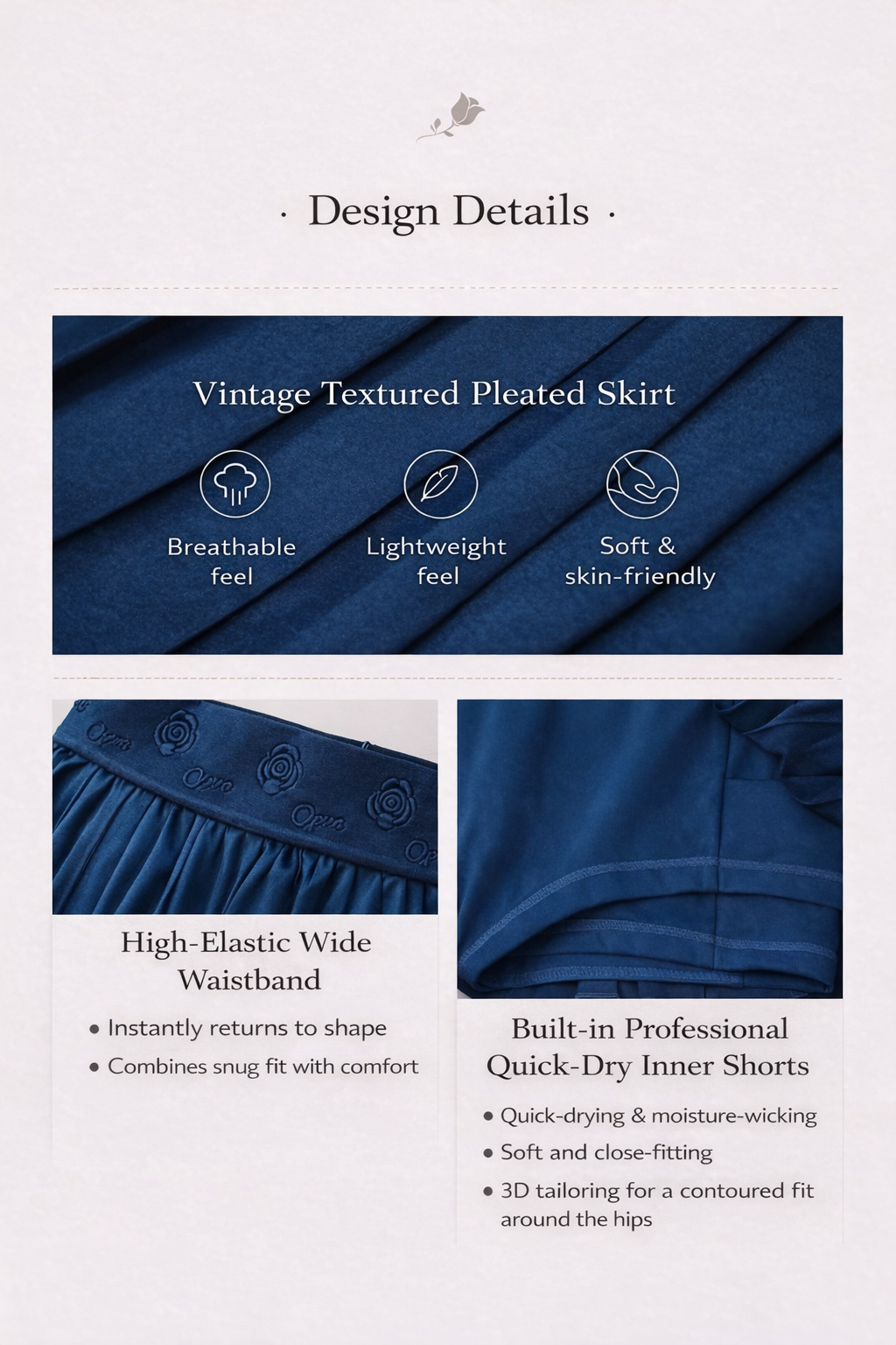 Retro Skorts - Court Edition