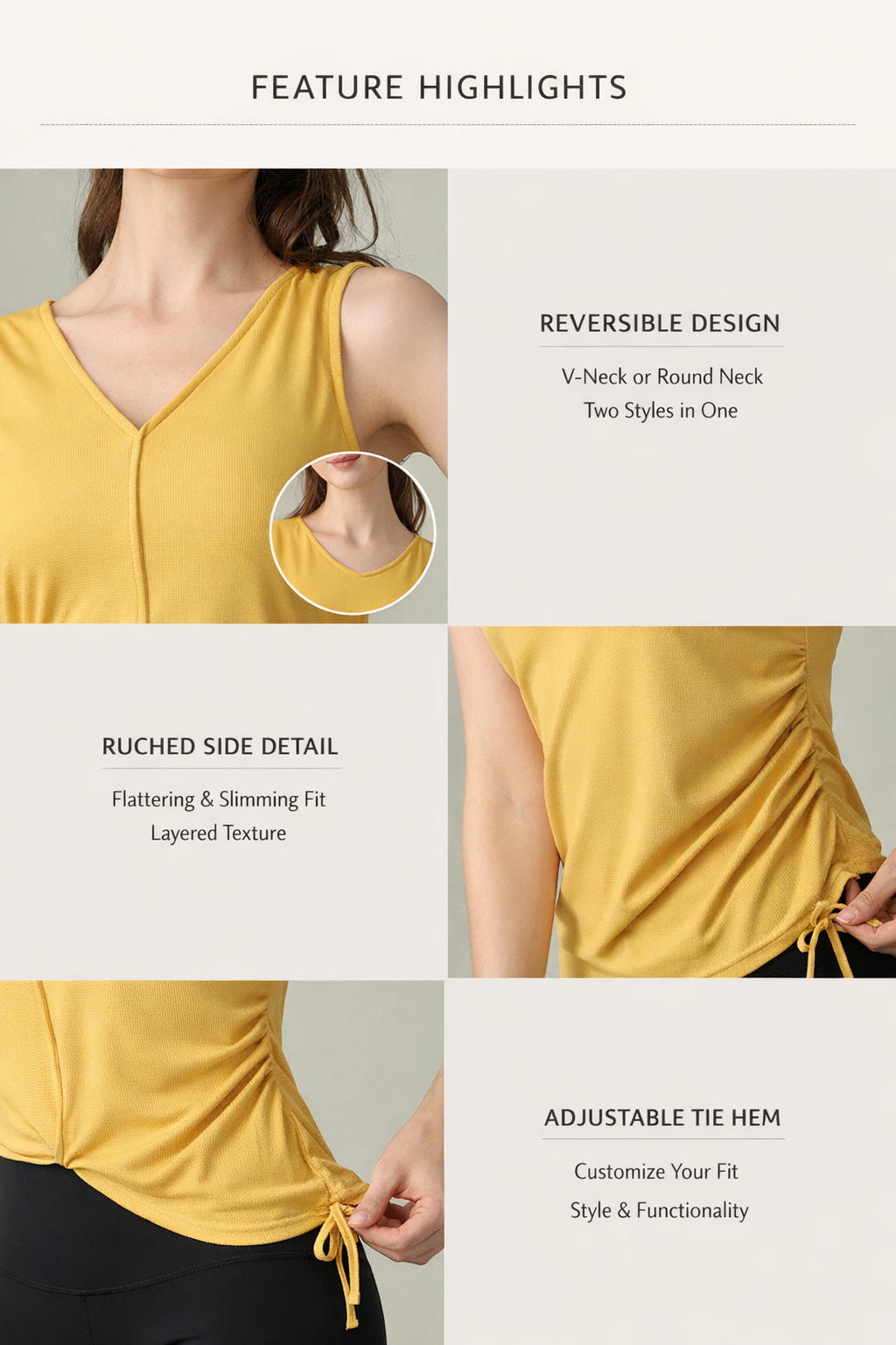 DualFlow Waffle Tank